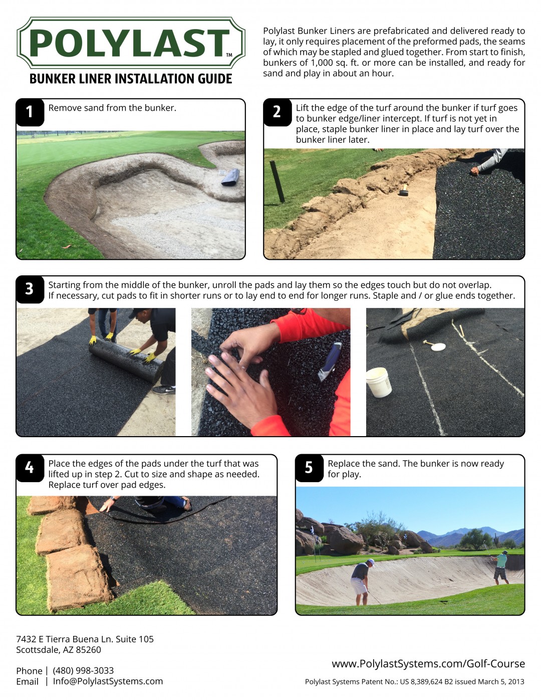 Polylast Bunker Liner Installation Guide Polylast Systems