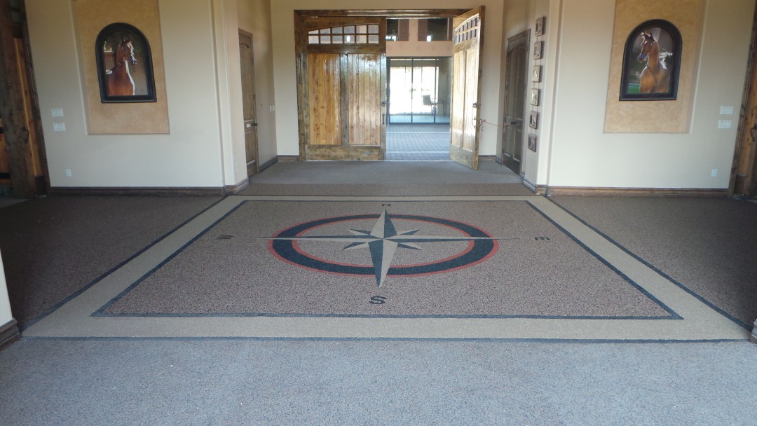 Compass Decorative Flooring Polylast Systems