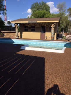 Rubber Pool Decking
