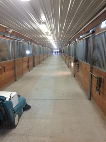 Polylast Installation at Canterbury Stables