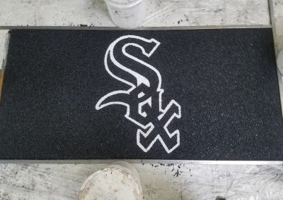 Chicago White Sox Custom Mat with Logo